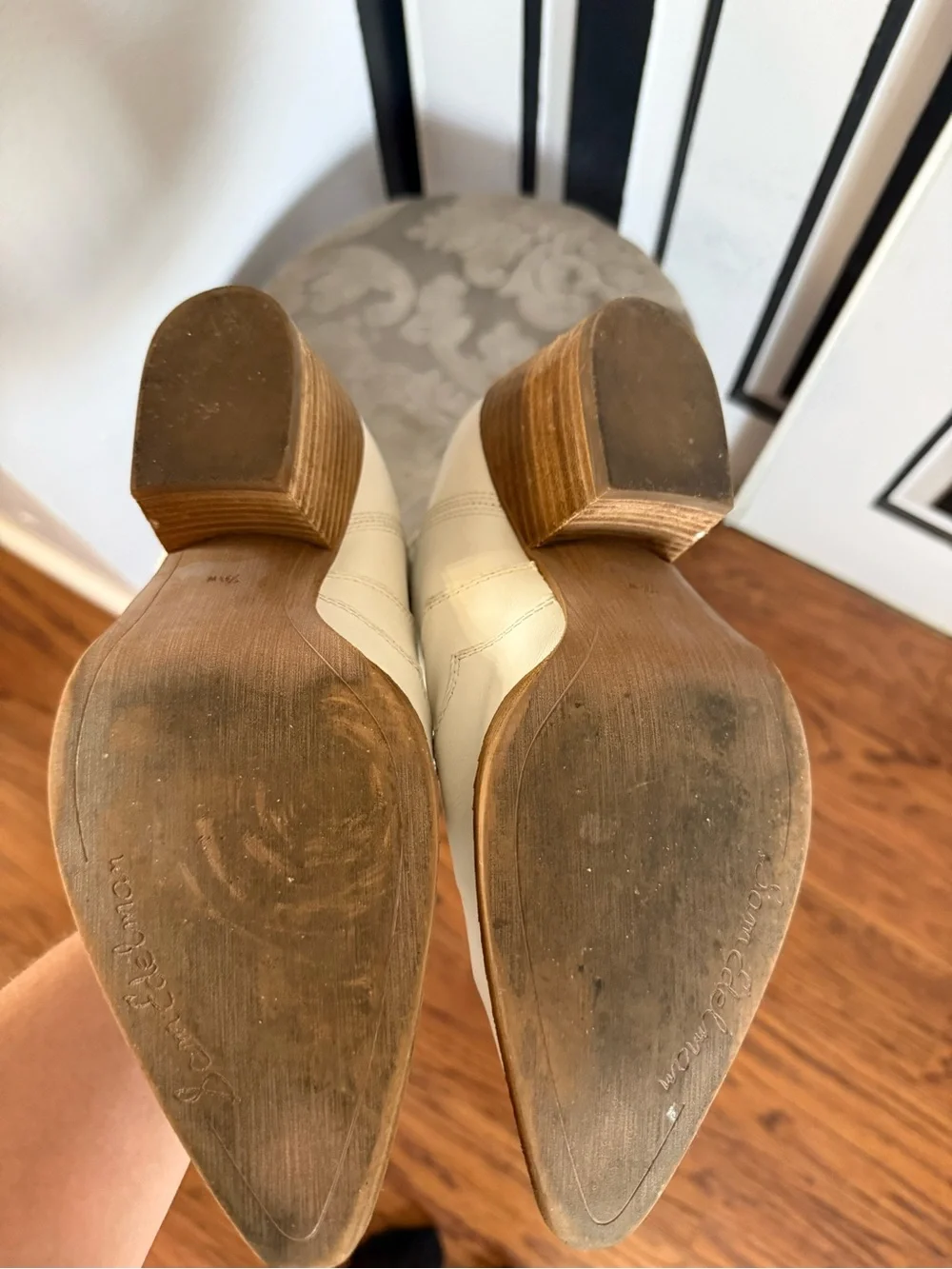 Sam Edelman white western